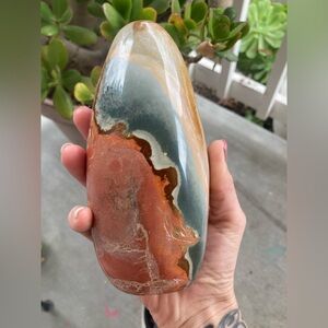 Stunning polychrome jasper statement tower